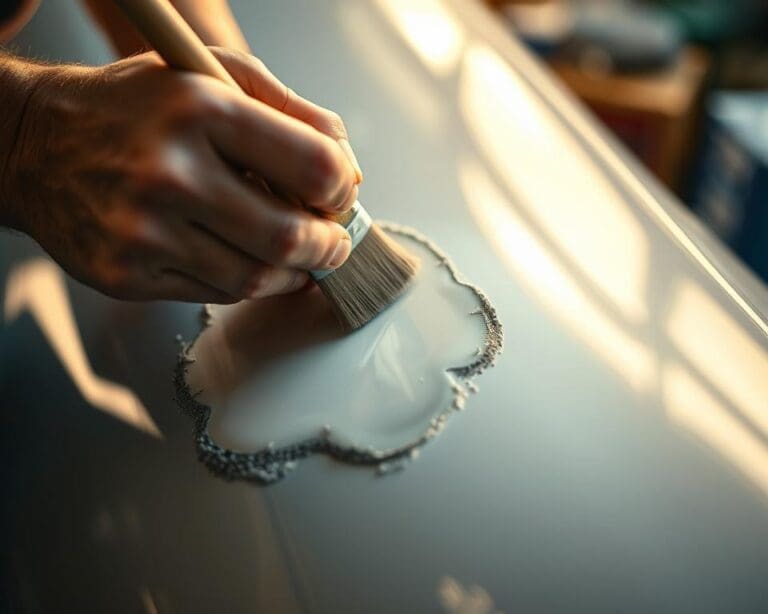 Hoe laat je autolak beschadigd snel herstellen?