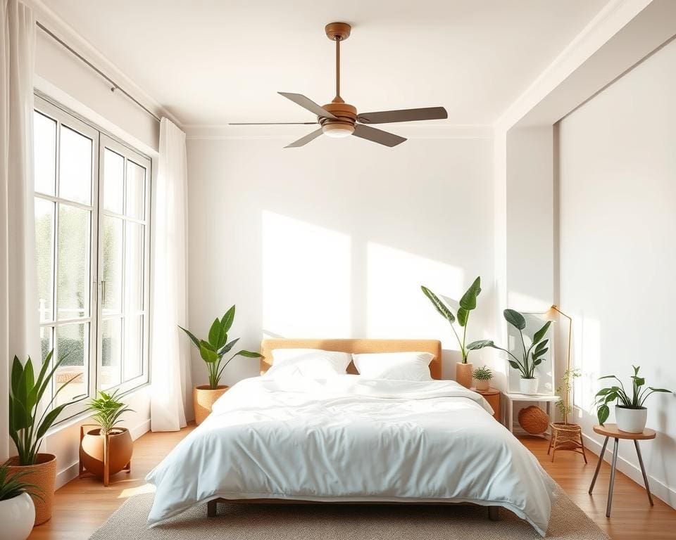 Hoe zorg je voor goede ventilatie in je slaapkamer?