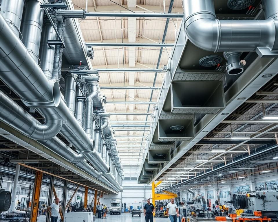 Ventilatiesystemen voor productieruimtes