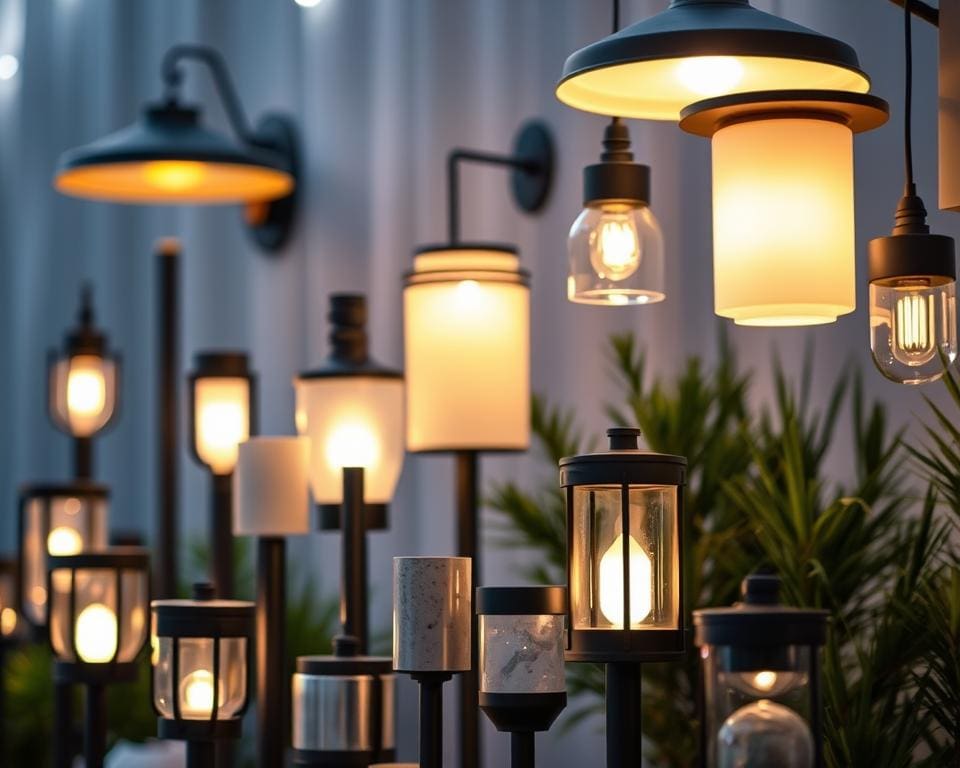 moderne buitenverlichting