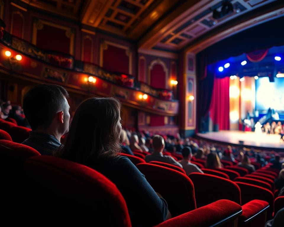 Genieten van een avondje theater