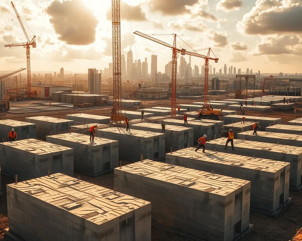 Wat zijn toepassingen van prefab beton funderingen?