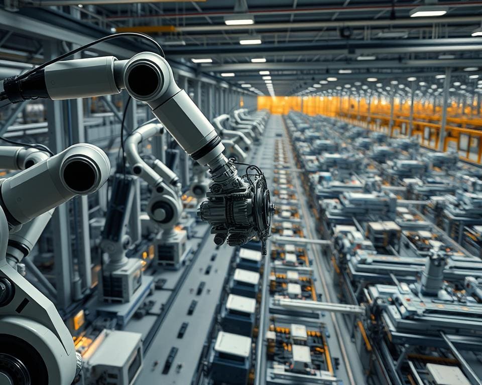 Welke rol speelt robottechniek in moderne industrieprocessen?