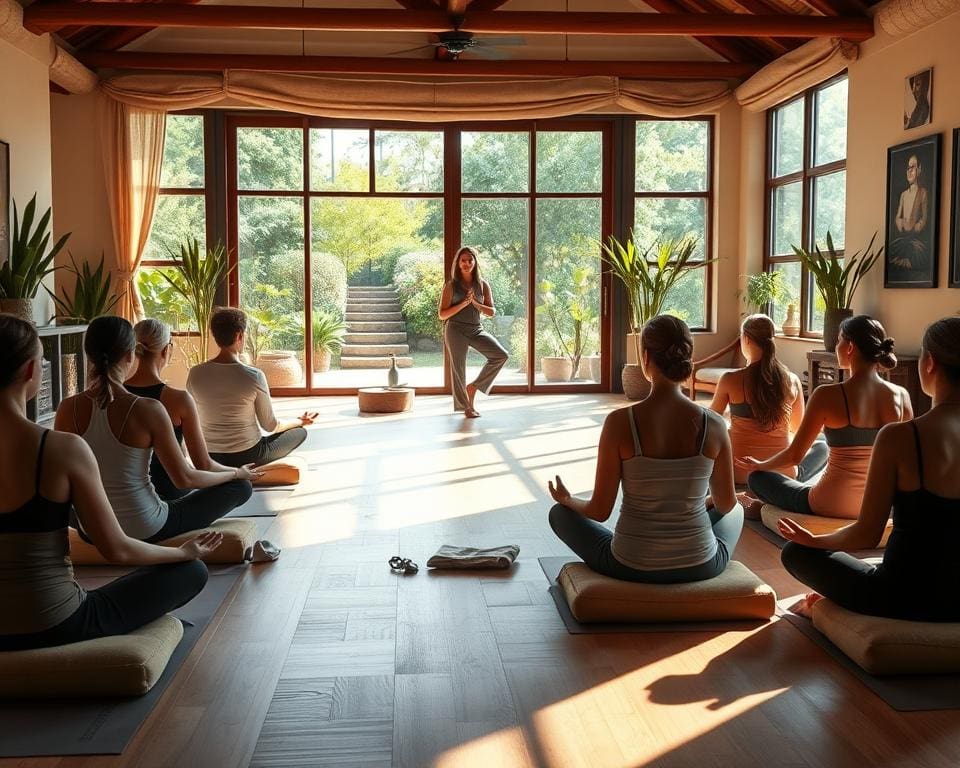 yoga en meditatie sessies