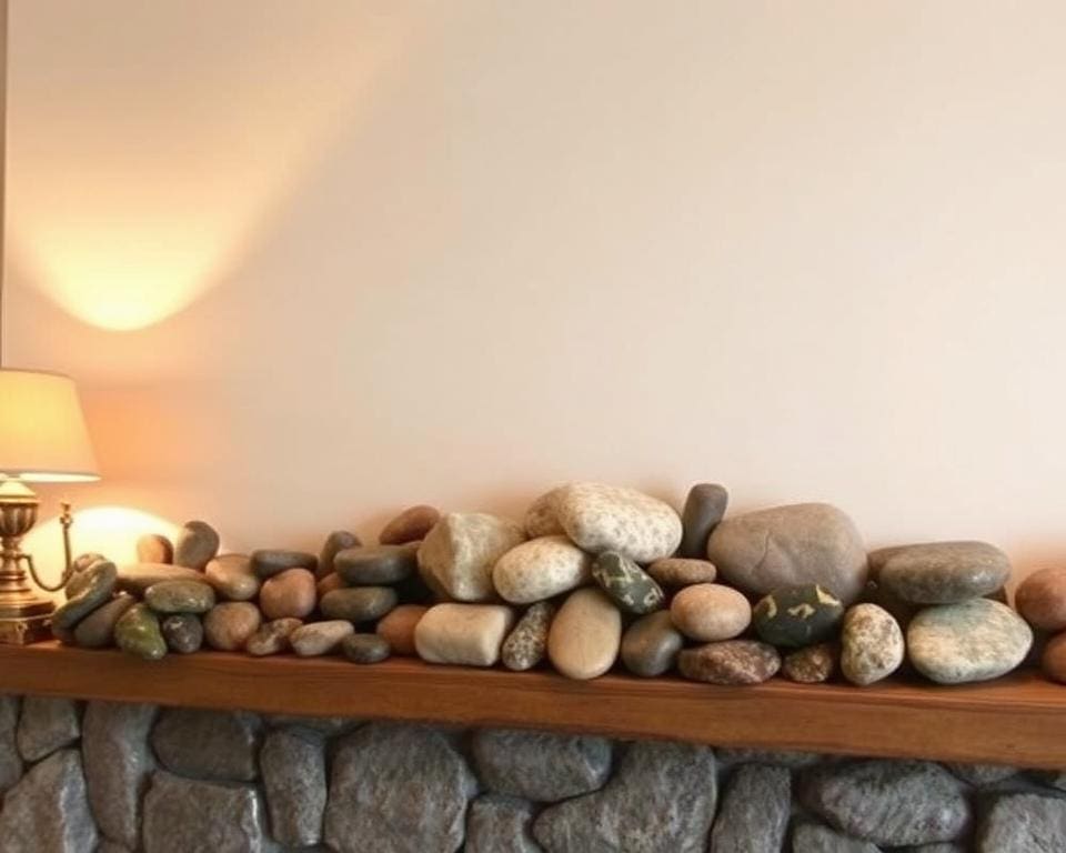 Hoe gebruik je natuurlijke stenen voor warmte?