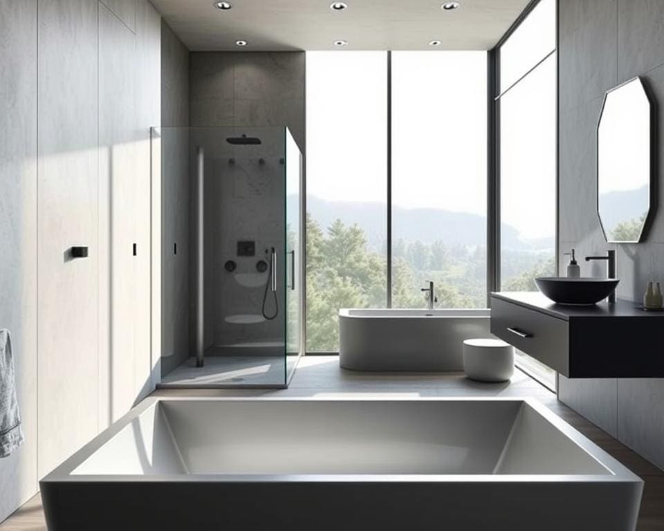 Hoe maak je je badkamer modern en functioneel?