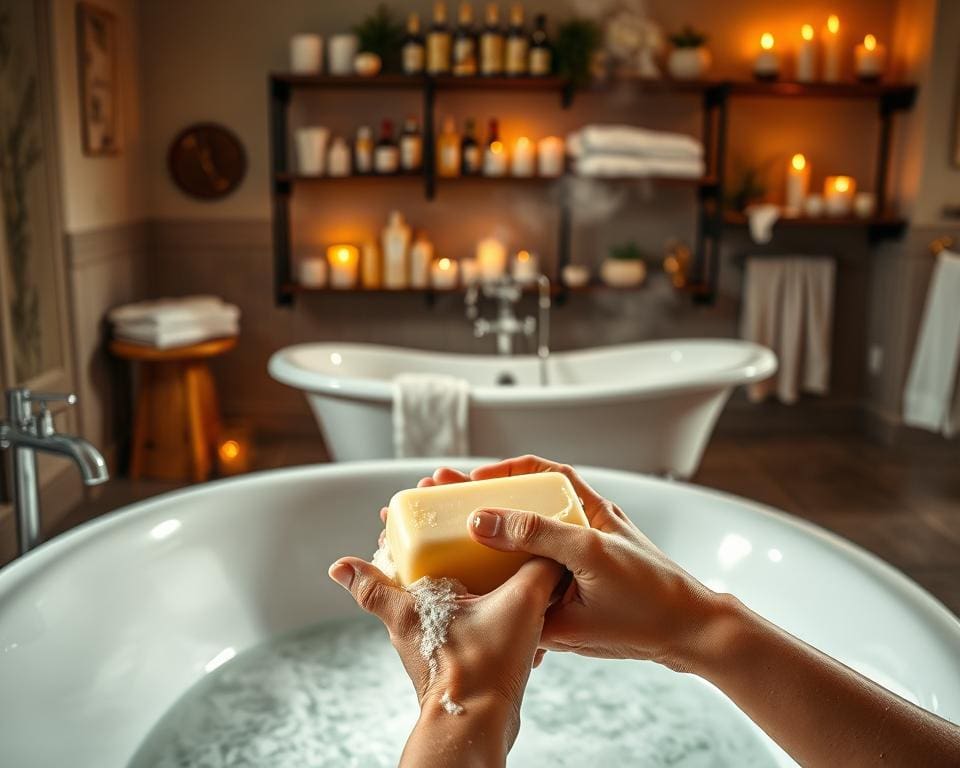 Op welke manier maak je van douchen een ritueel?