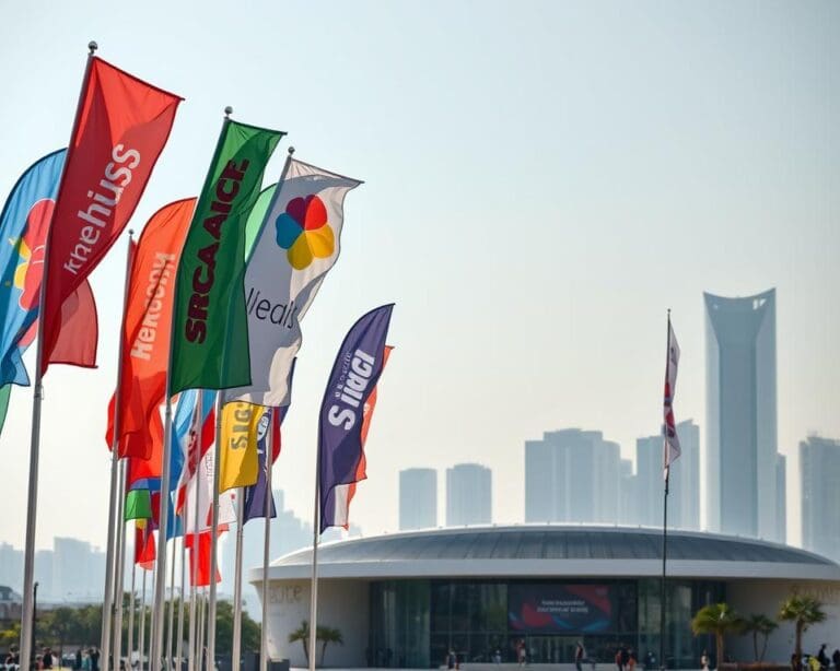 Vlaggen bedrukken voor events, bedrijven en beurzen