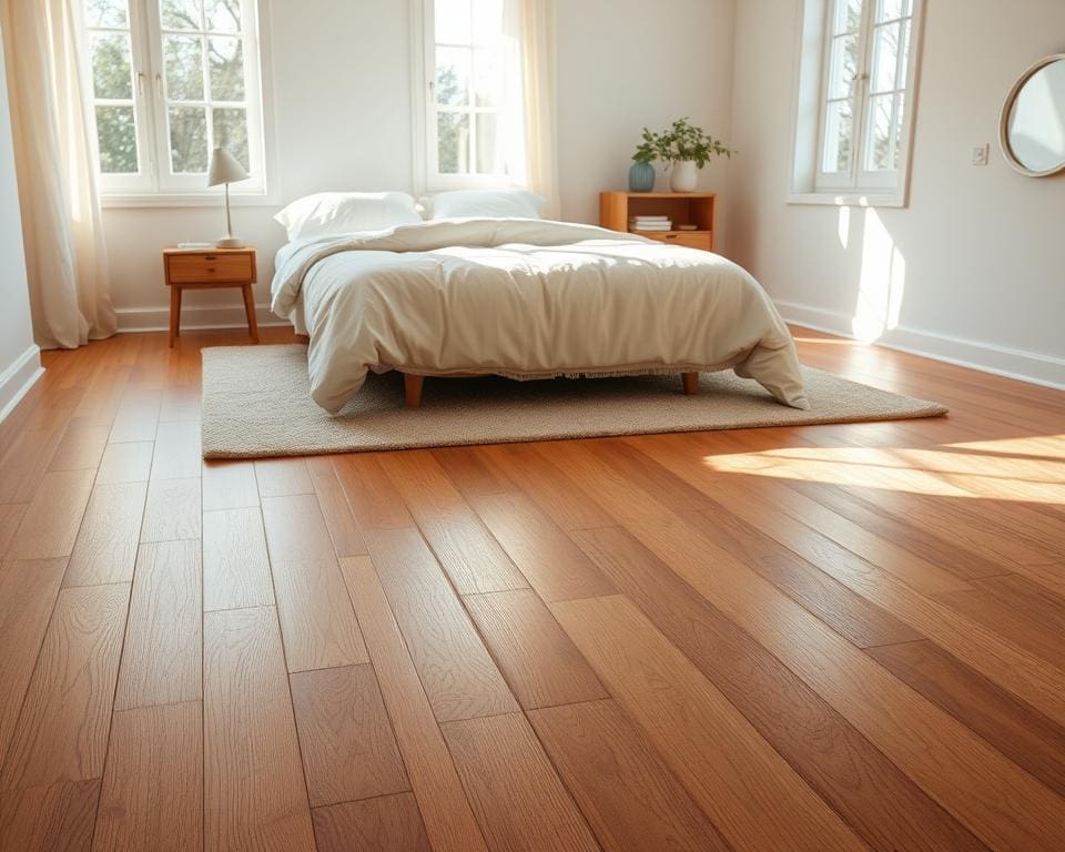 Wat maakt een houten vloer in de slaapkamer sfeervol?