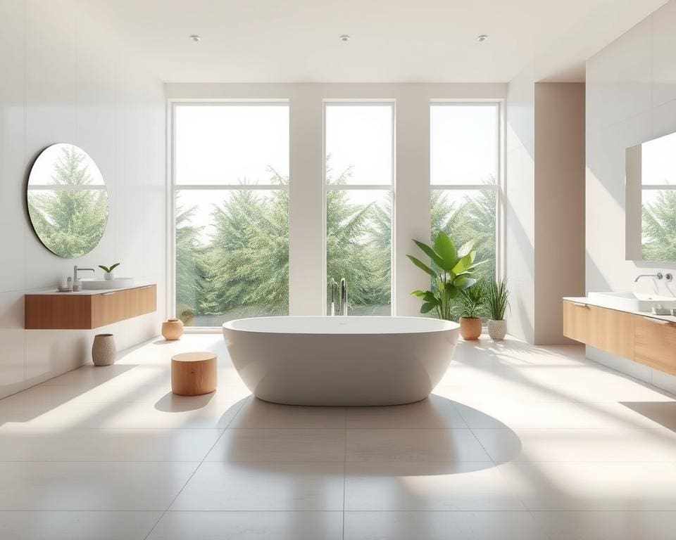 Wat zijn de voordelen van een open badkamer?