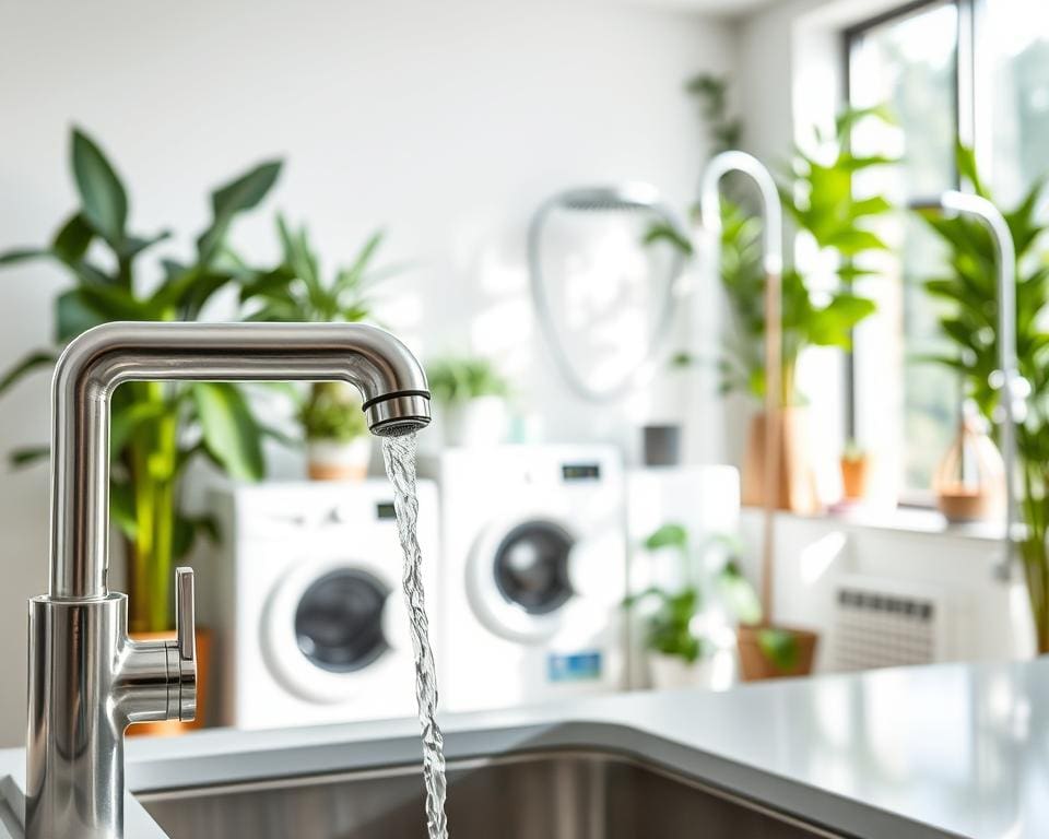 Wat zijn slimme manieren om water te besparen in huis?