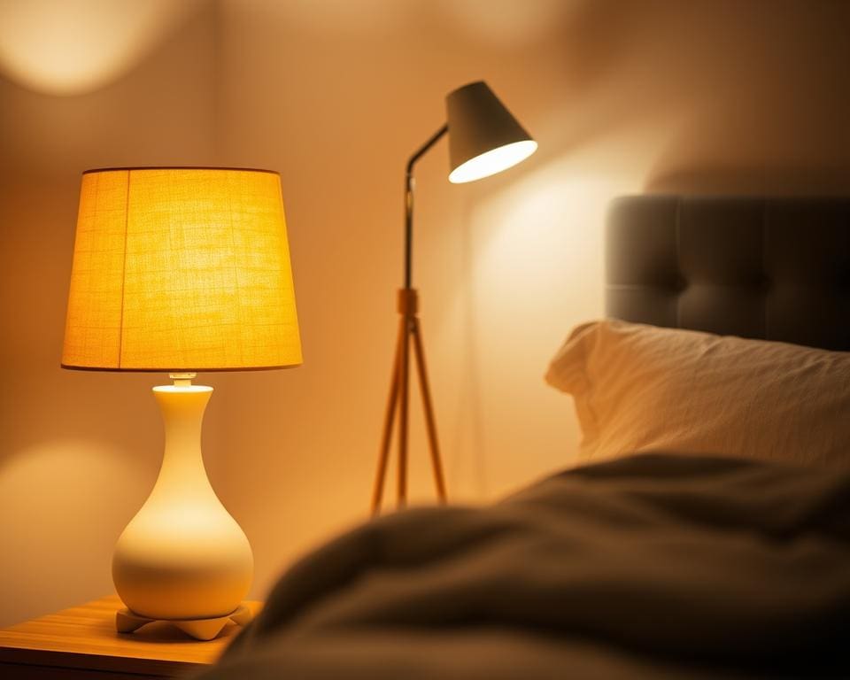 Welke lampen zorgen voor zachtheid bij bedtijd?