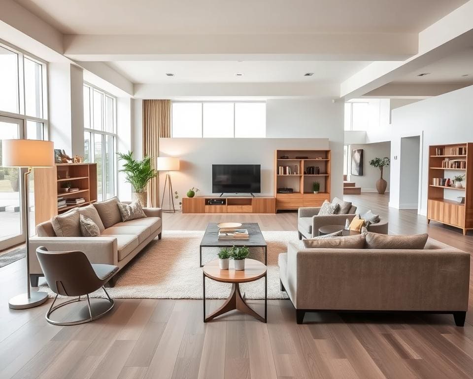 Welke meubels maken je woonkamer ruimer?