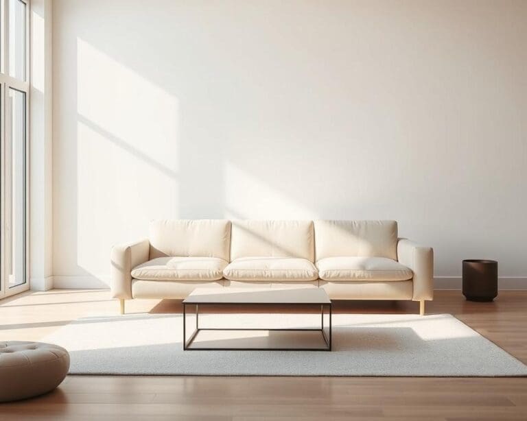 Welke meubels passen bij een minimalistische woonstijl?