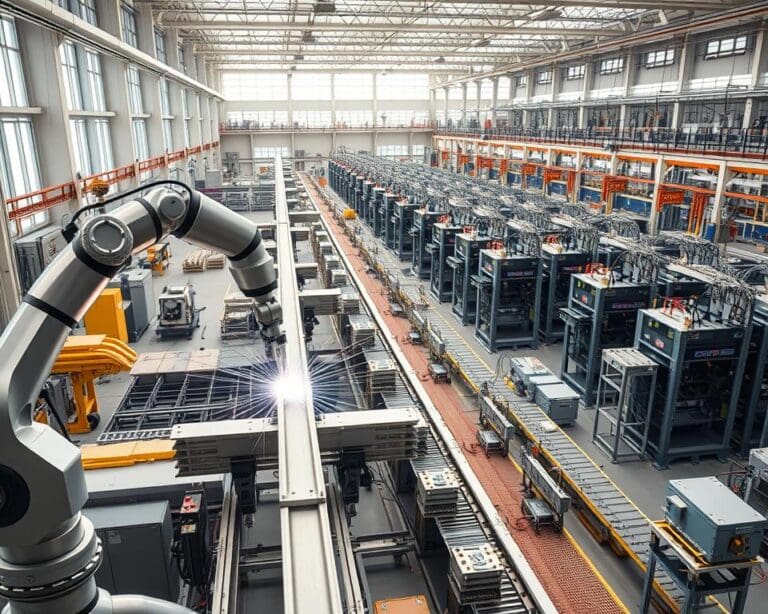 Automatisering van productie in de bouwindustrie