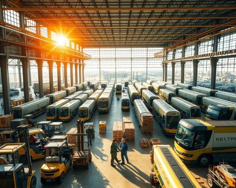 Duurzaam transport in industriële omgevingen