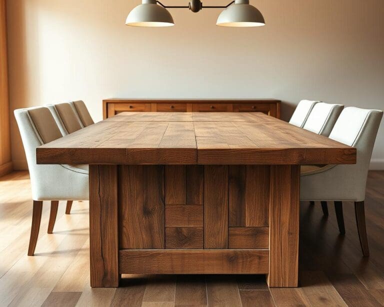 Hoe kies je een robuuste eettafel voor dagelijks gebruik?