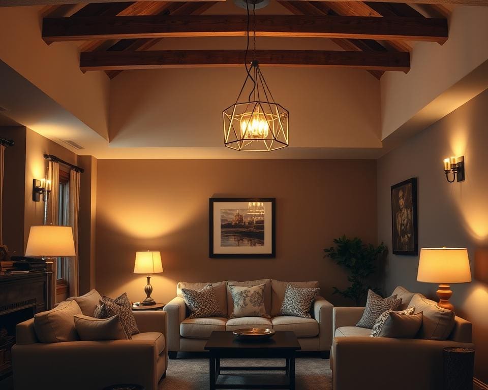Hoe kies je verlichting voor een warme woonkamer?
