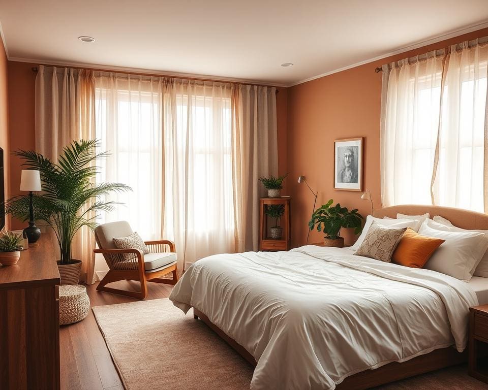 Hoe richt je een slaapkamer rustgevend en comfortabel in?