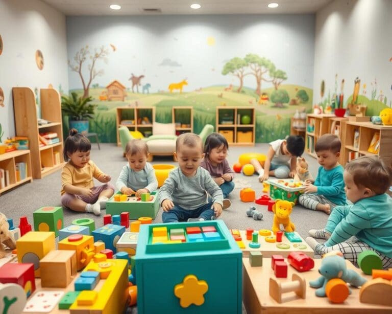 Hoe richt je een speelhoek in voor jonge kinderen?