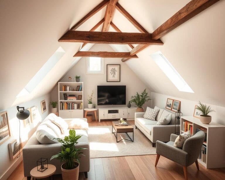 Hoe richt je een zolder om tot leefbare ruimte?