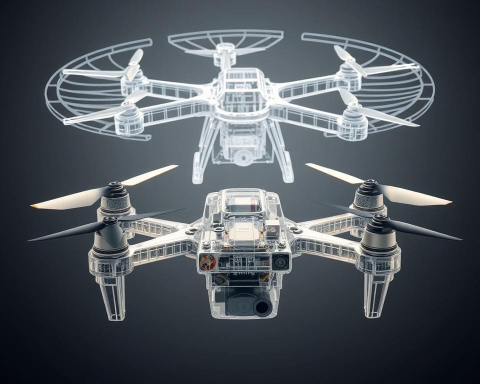 Hoe werkt een drone technisch gezien?