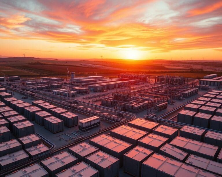 Opslag en distributie van hernieuwbare energie