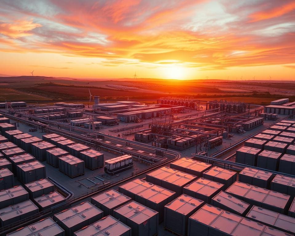 Opslag en distributie van hernieuwbare energie