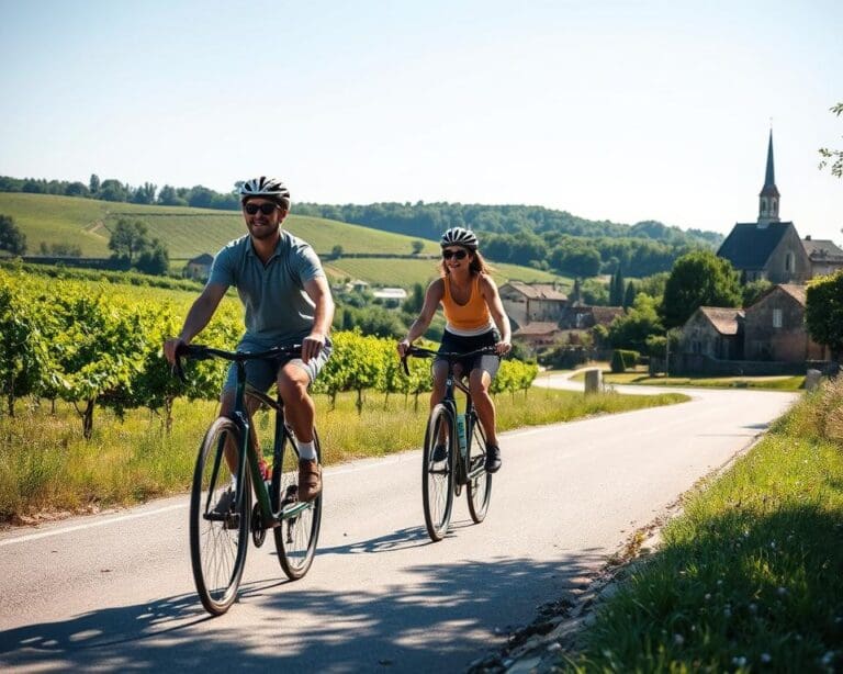 Fietsvakantie in Frankrijk