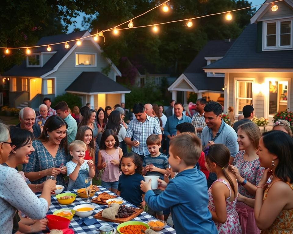 Hoe maak je een buurtfeest extra gezellig?