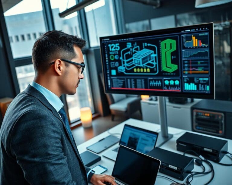 Hoe ondersteunt een IT-beheerder bedrijfsnetwerken?