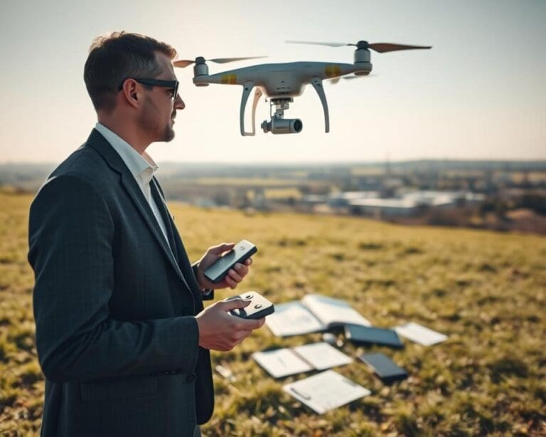 Hoe werkt een drone piloot met vergunning bij inspecties?