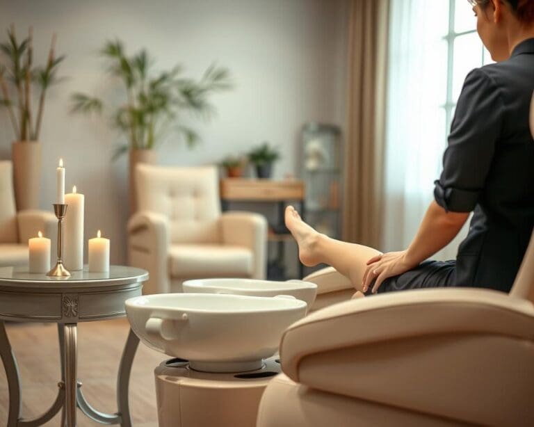 Hoe werkt een pedicure aan voetverzorging?