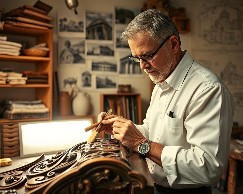 Hoe werkt een restaurateur aan erfgoedbehoud?