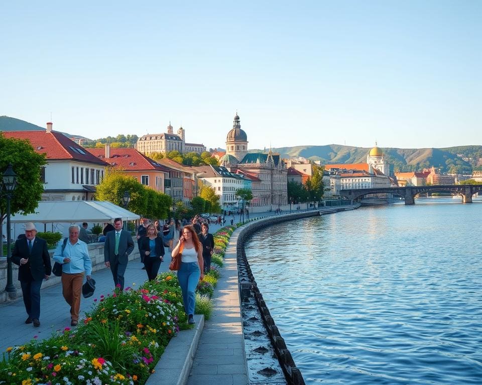 Steden bezoeken langs de Donau