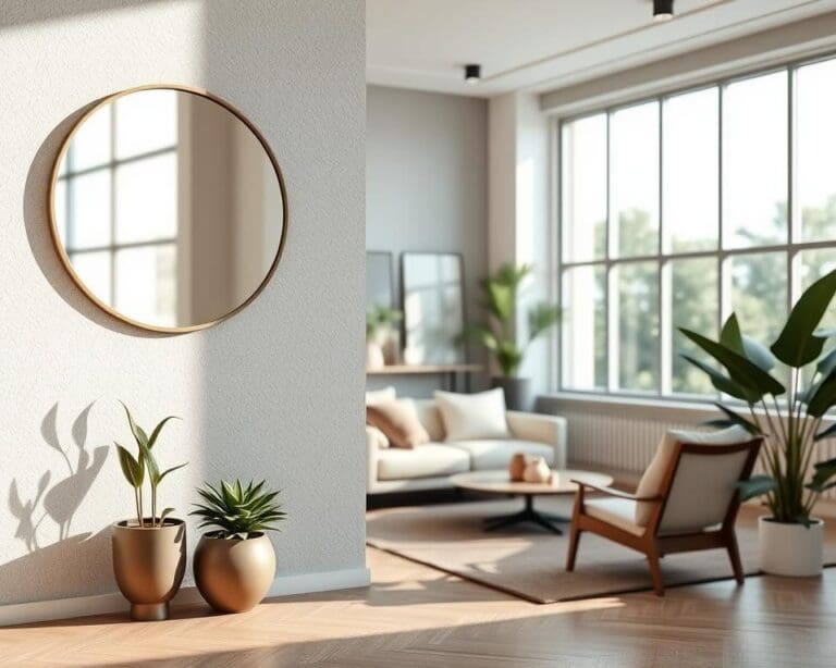 Waarom werkt een ronde spiegel als ruimtetruc?