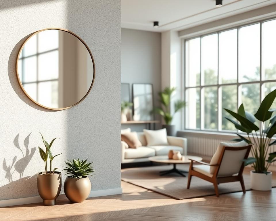 Waarom werkt een ronde spiegel als ruimtetruc?