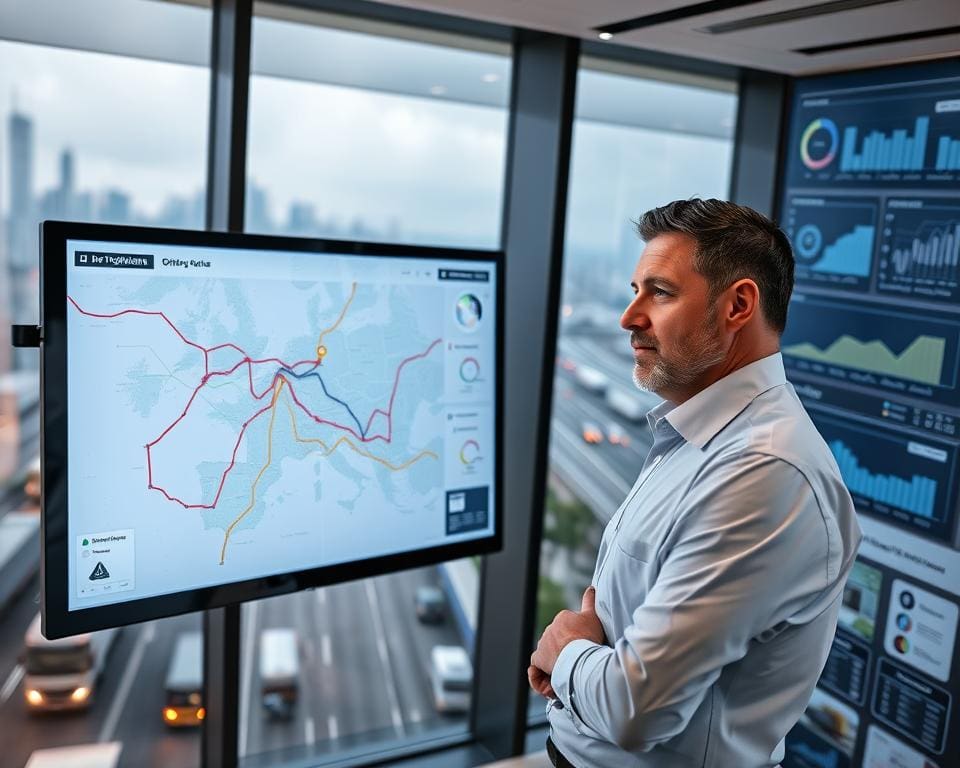 Wat doet een transportplanner voor efficiënte routes?