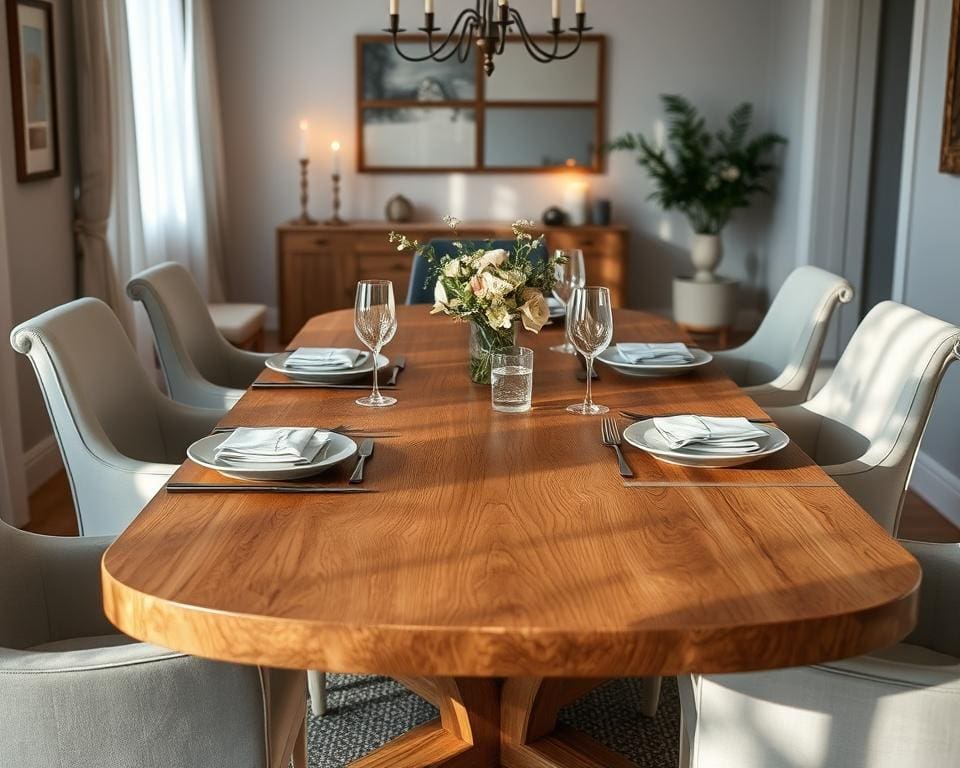 Wat maakt een houten eettafel tijdloos mooi?