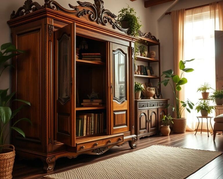 Wat maakt een vintage kast direct sfeervol?