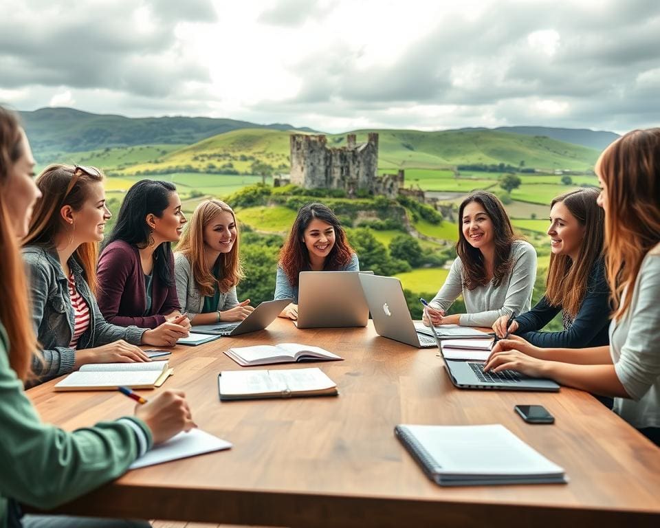 Hoe werkt een uitwisselingsprogramma in Ierland?