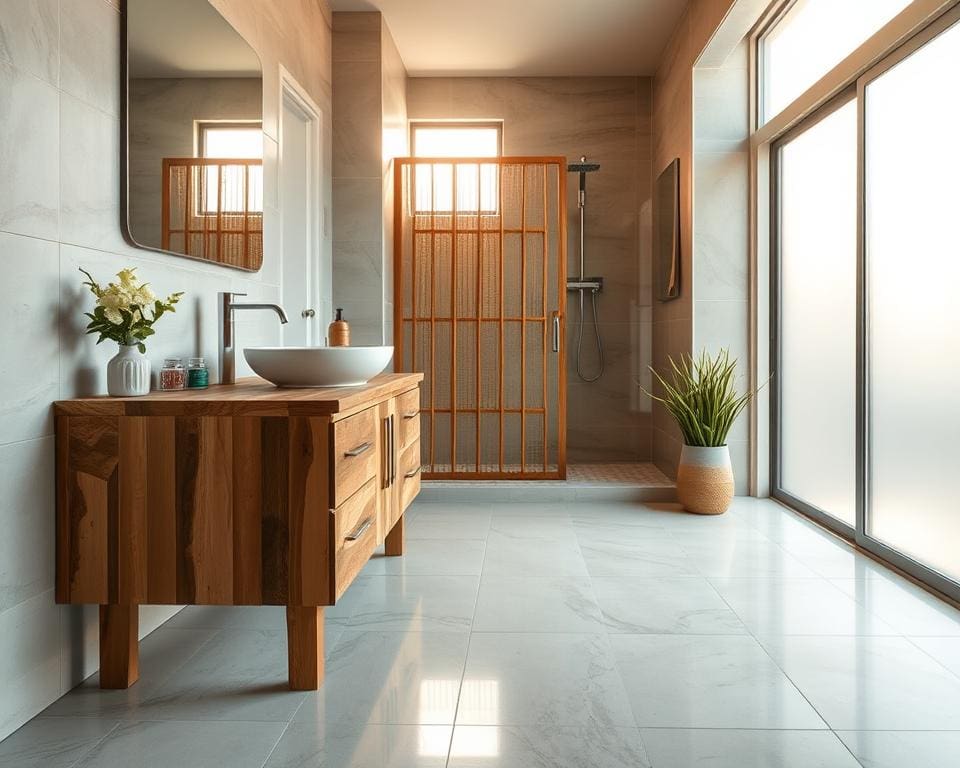 Badkamer verbouwen met duurzame materialen