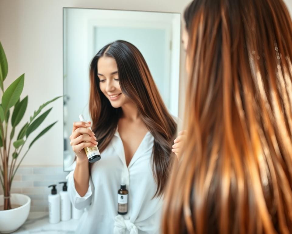 Hoe geef je je haar extra glans?