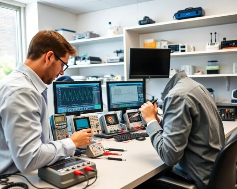 Hoe helpt een meetstation bij precisiewerk?