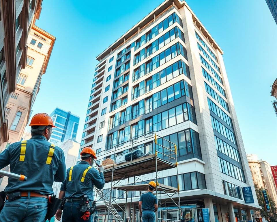 Hoe werkt gevelrenovatie bij bedrijfspanden?