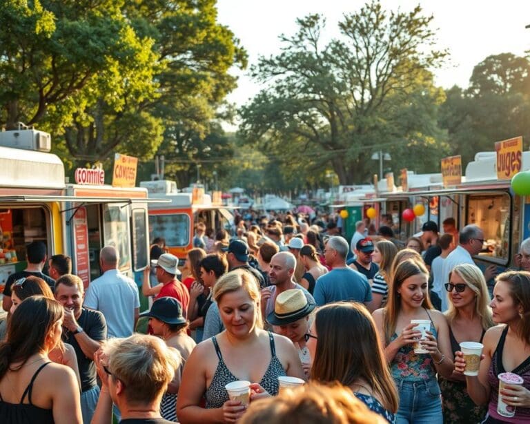 Waarom is een foodtruckfestival zo populair?