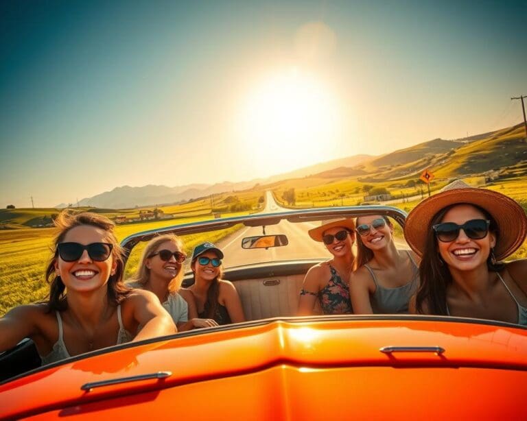 Waarom kiezen vriendengroepen voor een roadtrip?