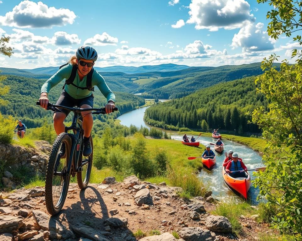 Wat maakt de Belgische Ardennen ideaal voor actie?