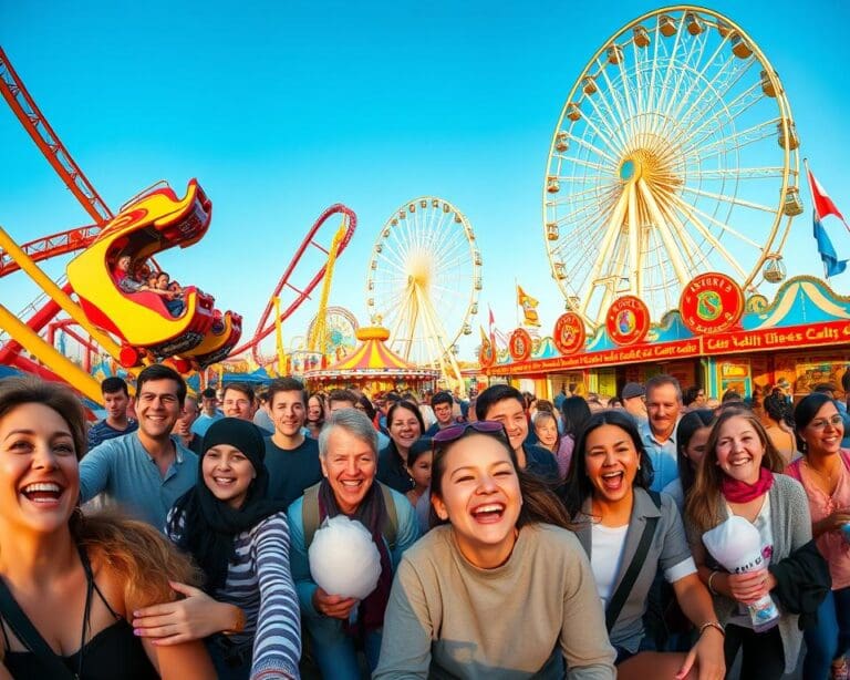 Wat maakt een bezoek aan een pretpark zo spectaculair?