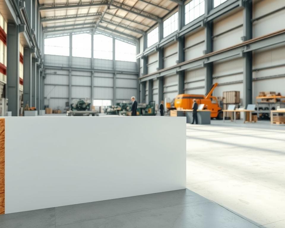 Hoe werkt een scheidingswand van sandwichpanelen in bedrijfshallen?